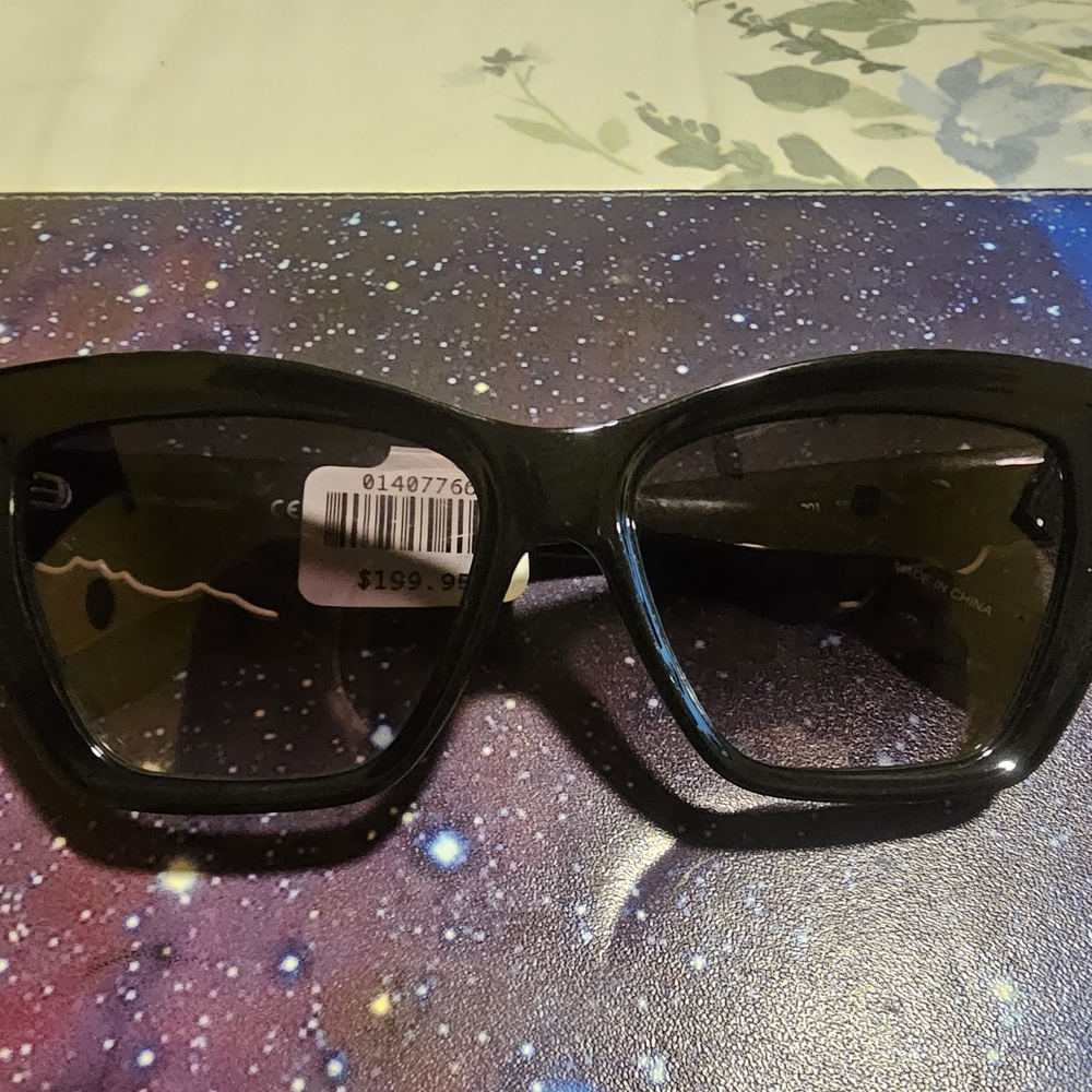 Karl Lagerfeld Black Cat Eye Sunglasses